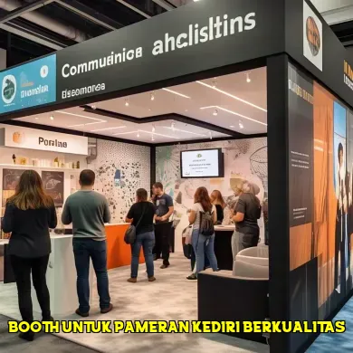 booth untuk pameran kediri berkualitas
